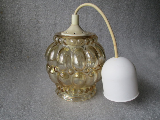 Image 1 of Helena Tynell, lampada a sospensione a bolla, retro Ca 1970 Finlandia.