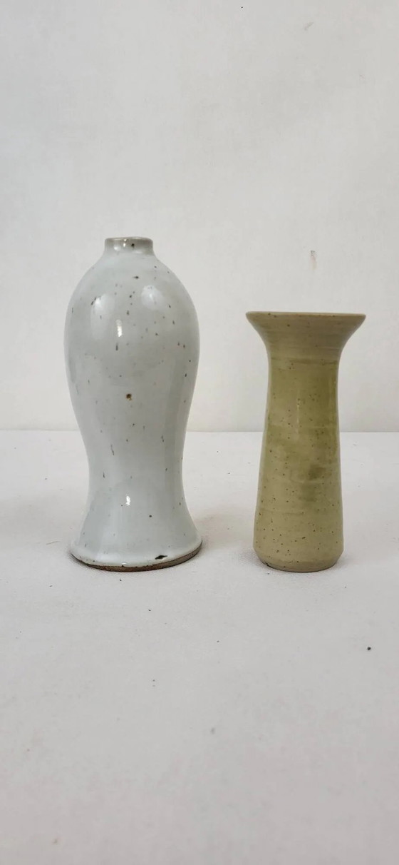2 Steingut-Vasen – Porcelain (photo 4 of 8)