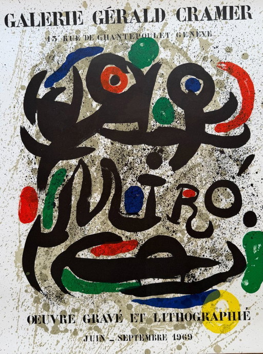 Joan Miró (1893–1983), Oeuvre Gravé et Lithographie, Galerie Gérald Cramer