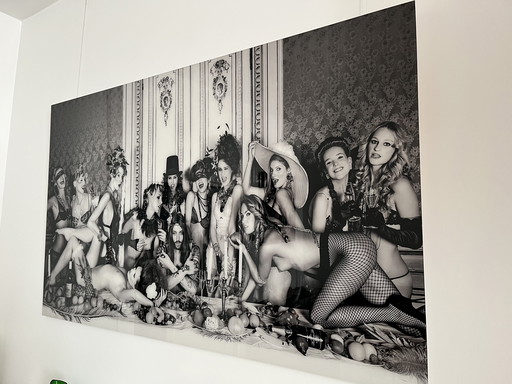Last Supper - Jordi Gómez, 200x120 as new, with certificate
