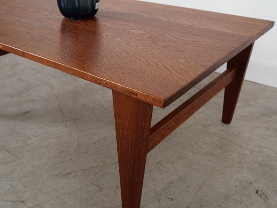 Image 1 of Mesa de centro de roble, diseño danés, años 70, producción: Dinamarca