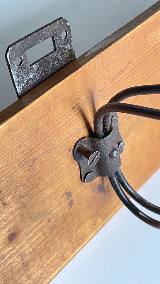 Image 1 of VINTAGE SCHOOL COAT RACK