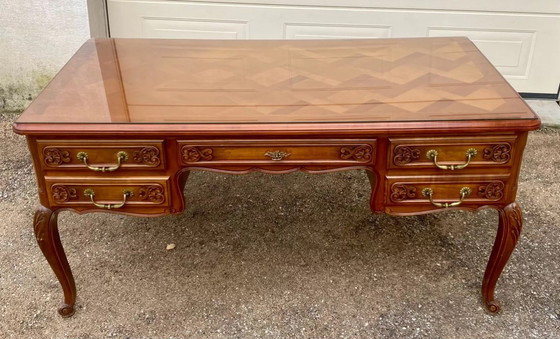 Image 1 of Großer Schreibtisch im Stil Ludwigs XV.