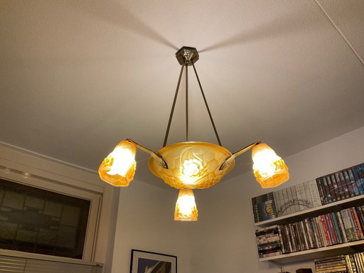 Art Deco antique pendant lamp