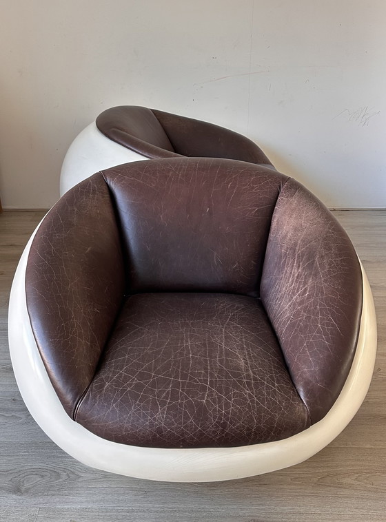 Image 1 of 2x Mario Sabot Pod design fauteuils