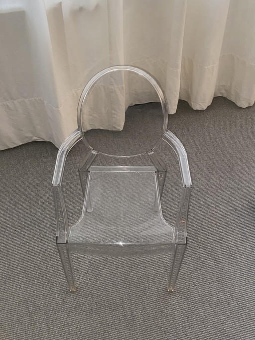 Sedia per bambini Lou Lou Ghost di Kartell