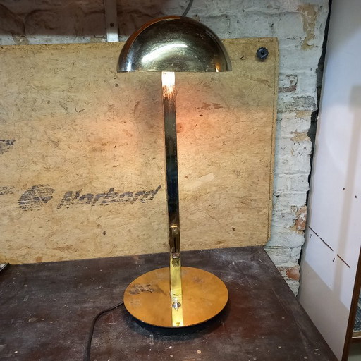 Tischleuchte aus messing von Hillebrand
