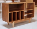 Schallplattenschrank aus der Mitte des Jahrhunderts