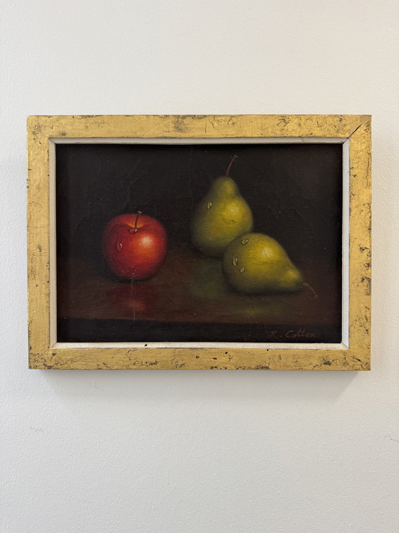 Image 1 of Still life painting by K. Cotton