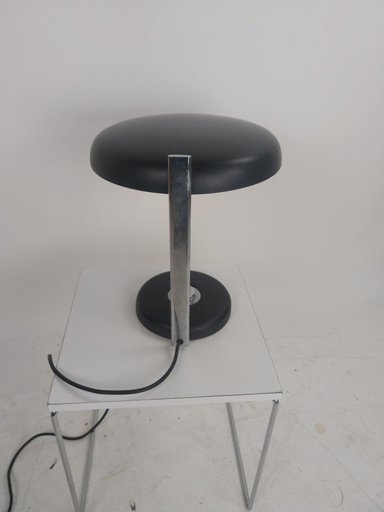 1 X Hillebrand Oslo 7004 Lámpara de mesa 1960s – Lámparas de mesa, Metal, Chrome, Vintage (photo 6 of 9)