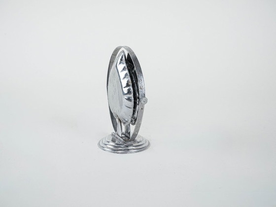 Image 1 of Alzata per torte a tre piani in metallo, design italiano, anni '70, prodotta in Italia