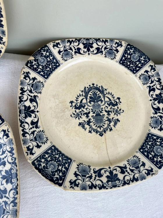 Antiker Teller aus dem späten 19. Jahrhundert. – Geschirr, Porcelain (photo 9 of 15)
