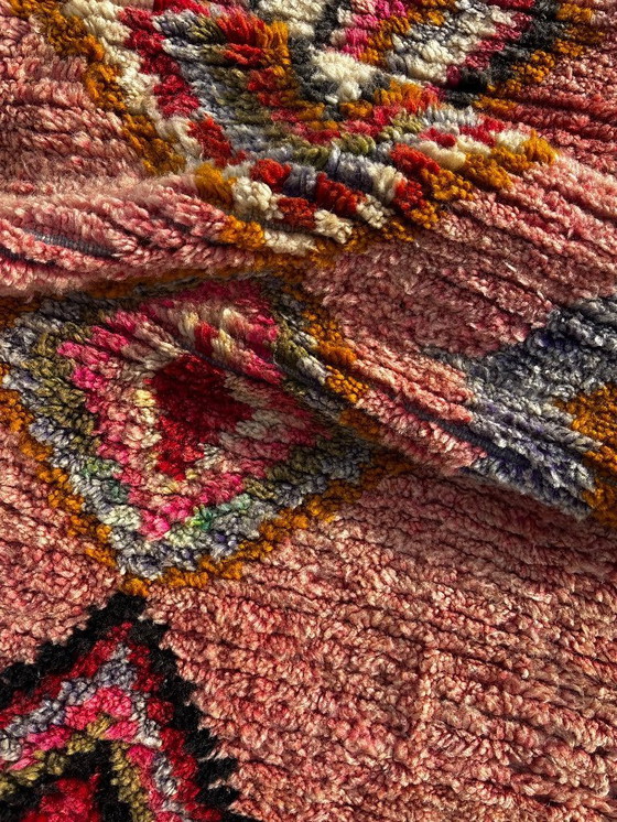 Image 1 of Moroccan Runner Rug 80 x 300 cm – Handmade Wool Berber Hallway Rug with Geometric Pattern