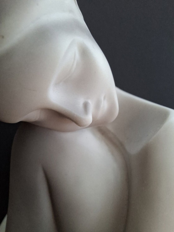 Image 1 of Art-Deco-Skulptur – Stilisierter Akt – 1920er Jahre