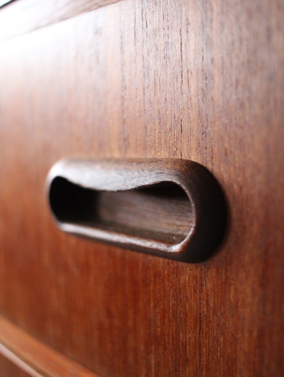 Image 1 of Vintage Danish chest of drawers in teak