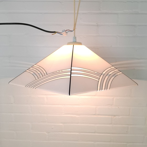 Image 1 of Lampada a sospensione vintage anni '70 in acrilico con cappello da strega