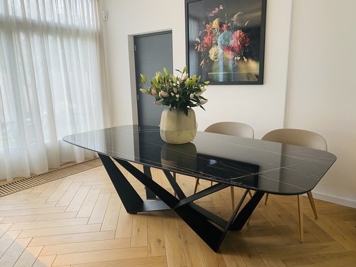 Mesa de comedor de cerámica Skorpio 240x120 - Cattelan Italia