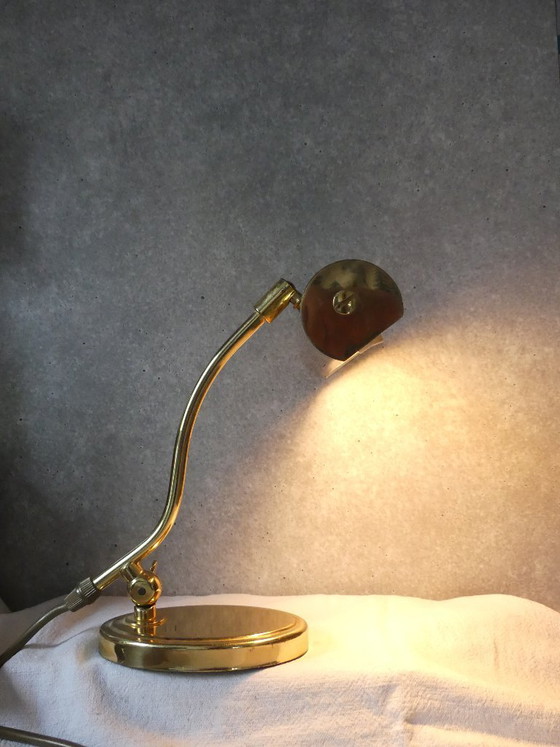 Image 1 of Pianolamp Jahn Classic Brass jaren 50 UK1aeb