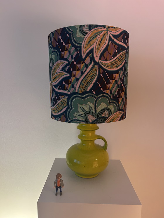 Image 1 of Vintage vaaslamp van Steuler - Ontwerp Cari Zalloni