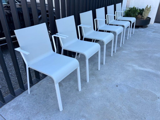 6x Sillas Vitra Van Severen .03 gris