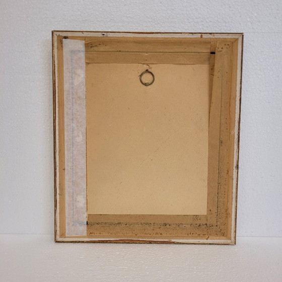 Image 1 of Dibujo Sobre Papel "Retrato Masculino de Perfil", P. S. XX - Francia