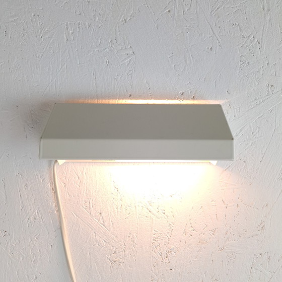 Image 1 of Lampada da parete vintage bianca Massive