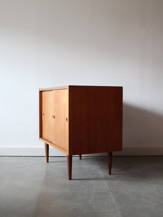 Image 1 of Armoire vintage danoise à portes coulissantes par Preben Sørensen