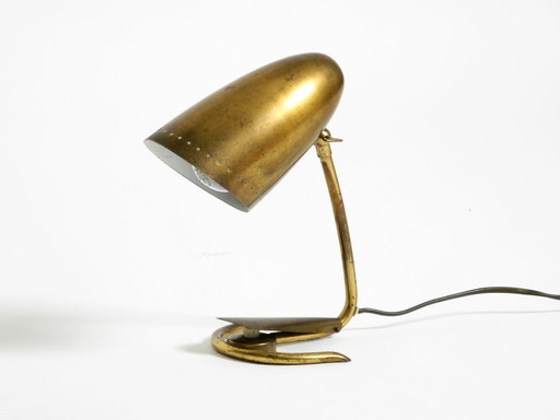 Exceptional rare Mid Century Modern brass table lamp