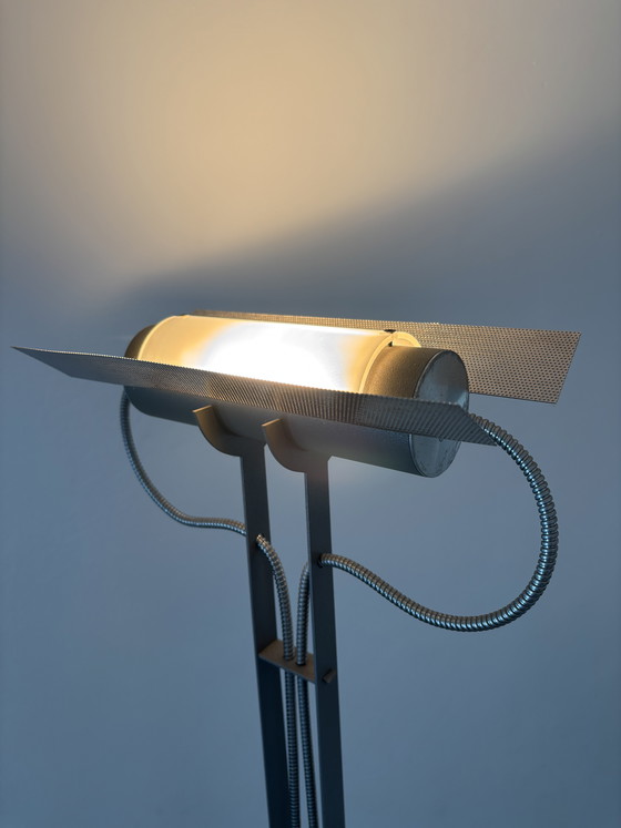 Image 1 of Postmodern high-tech industrial floor lamp “spectral” 1980s-1990s