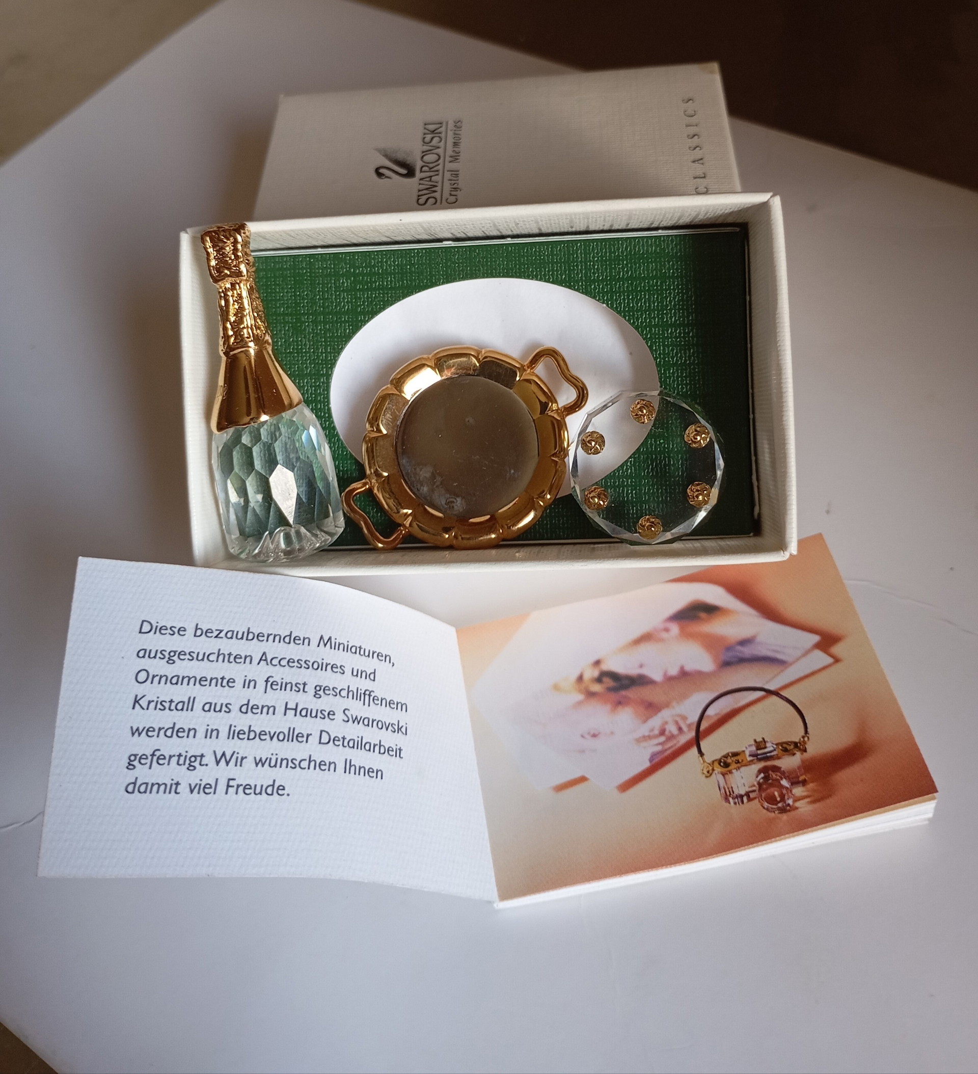 Swarovski Memories Vintage Miniature Figurines Swarovski Crystal