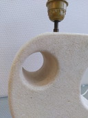 Base per lampada in pietra naturale