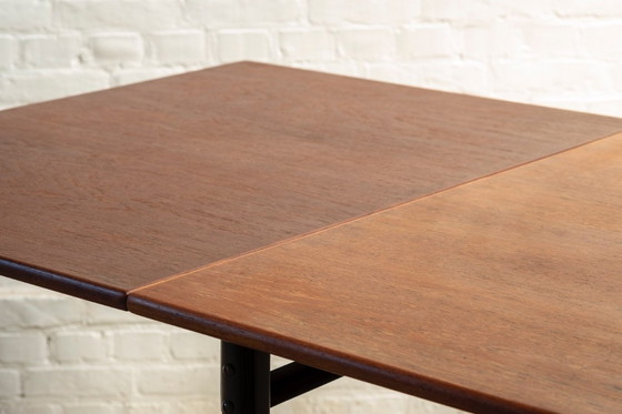 Image 1 of Drop-Leaf Table in Teak, 1960s Denmark