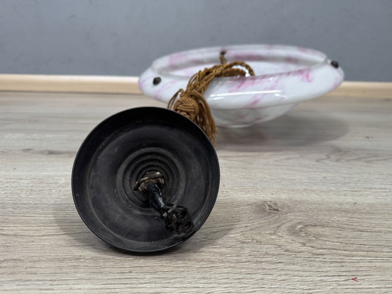 Image 1 of Lampada a sospensione Art Déco - Romantic Pink Swirl