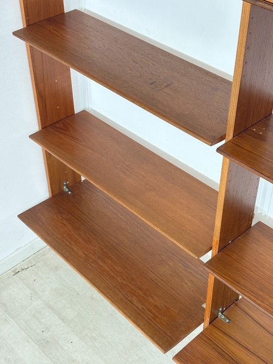 Modulares Mid-Century Wandregal von interna / Teak-Regalsystem 60er Jahre – Wood (photo 7 of 21)