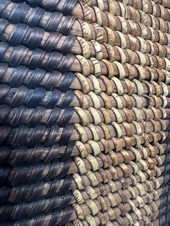 Image 1 of Scudo da guerra decorativo antico Ngombe - Repubblica Democratica del Congo