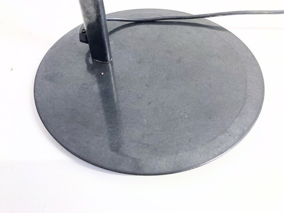 Image 1 of Italienische Halogen Stehleuchte Bogenleuchte Muranoglasschirm von Missoni 80er