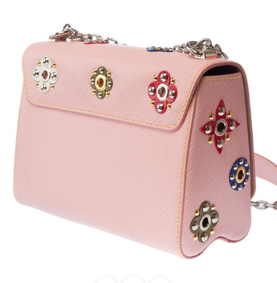 Image 1 of Borsa LOUIS VUITTON Twist in pelle rosa - 103189