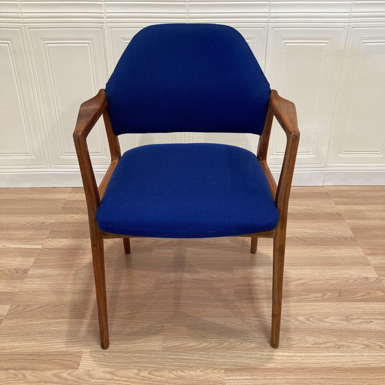 Image 1 of Suite de 4 fauteuils design 1950.