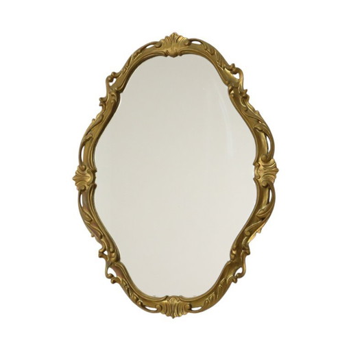 Espejo de estilo barroco italiano de 50 cm