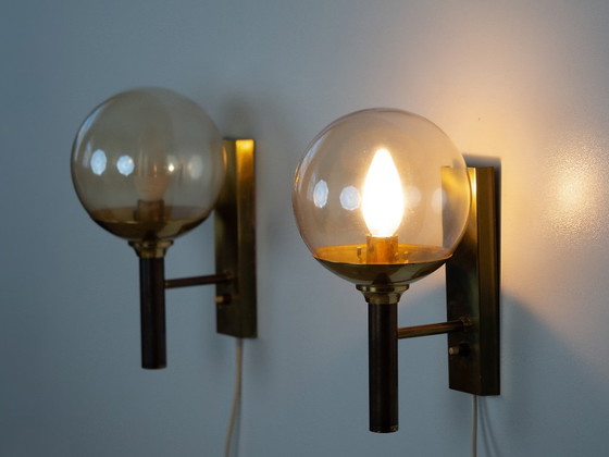 Image 1 of Pair of 2 wall lamps by Svend Mejlstrom, 1960s