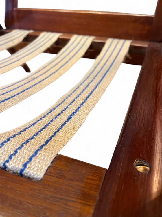 Image 1 of 3-Sitzer-Sofa aus Teakholz von Frederik Kayser aus der Möbelfabrik Vatne