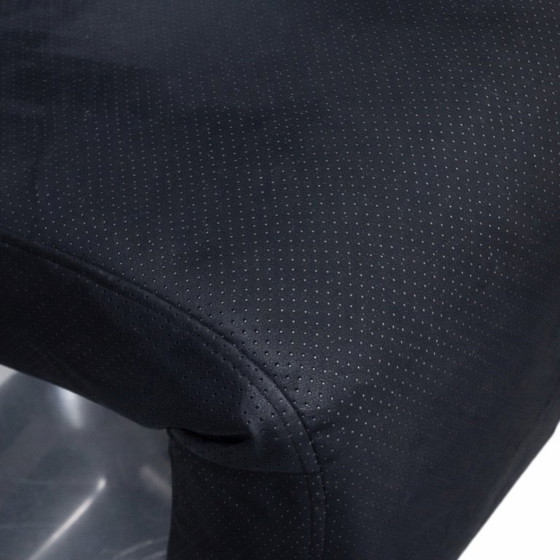 Image 1 of Swivel Relax Armchair — Chromed Rotating Base — Contemporary Lounge Comfort OVERVIEW 