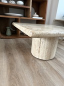 Travertine salontafel vintage