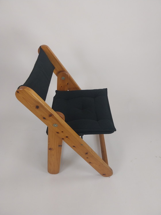 Image 1 of Set di 6 sedie pieghevoli Ikea kontiki vintage anni '70