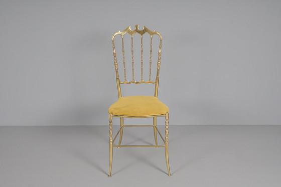 Image 1 of Set of 4 Chiavari Chairs, Italy, 1960s