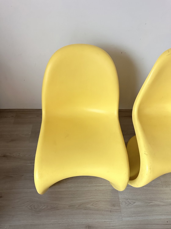 Image 1 of 2x Vitra Panton Designstühle