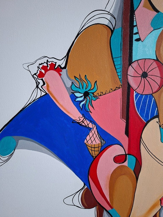 Image 1 of Maia Siradze Cubism woman