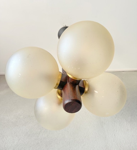 Image 1 of Lampada a sospensione vintage Temde Leuchten