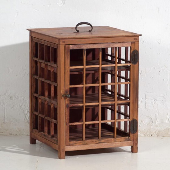Small antique Japanese cabinet - Taisho to early Showa period - (c. ) – Display cabinets (photo 5 of 40)