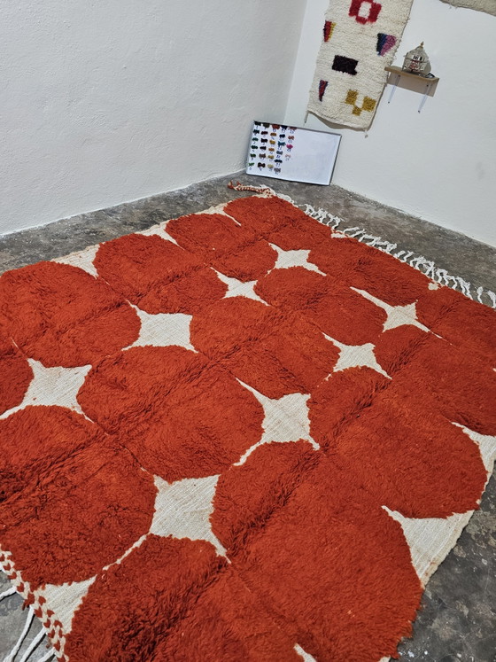 Tappeto arancione 2,5/2 m fatto a mano – Tappeti, Wool (photo 9 of 10)